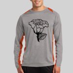 Long Sleeve Heather Colorblock Contender ™ Tee Thumbnail