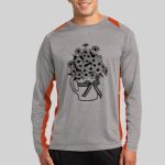 Long Sleeve Heather Colorblock Contender ™ Tee Thumbnail