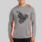 Long Sleeve Heather Colorblock Contender ™ Tee Thumbnail