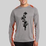 Long Sleeve Heather Colorblock Contender ™ Tee Thumbnail