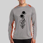 Long Sleeve Heather Colorblock Contender ™ Tee Thumbnail