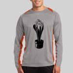 Long Sleeve Heather Colorblock Contender ™ Tee Thumbnail