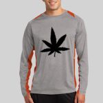 Long Sleeve Heather Colorblock Contender ™ Tee Thumbnail