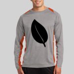 Long Sleeve Heather Colorblock Contender ™ Tee Thumbnail