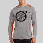 Long Sleeve Heather Colorblock Contender ™ Tee Thumbnail