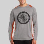 Long Sleeve Heather Colorblock Contender ™ Tee Thumbnail