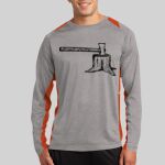 Long Sleeve Heather Colorblock Contender ™ Tee Thumbnail