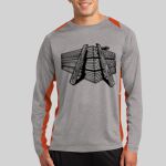 Long Sleeve Heather Colorblock Contender ™ Tee Thumbnail