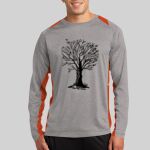 Long Sleeve Heather Colorblock Contender ™ Tee Thumbnail