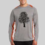 Long Sleeve Heather Colorblock Contender ™ Tee Thumbnail