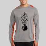 Long Sleeve Heather Colorblock Contender ™ Tee Thumbnail