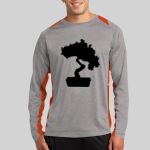 Long Sleeve Heather Colorblock Contender ™ Tee Thumbnail