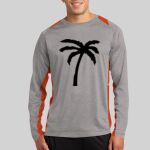 Long Sleeve Heather Colorblock Contender ™ Tee Thumbnail