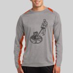 Long Sleeve Heather Colorblock Contender ™ Tee Thumbnail