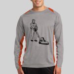 Long Sleeve Heather Colorblock Contender ™ Tee Thumbnail