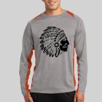 Long Sleeve Heather Colorblock Contender ™ Tee Thumbnail