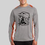 Long Sleeve Heather Colorblock Contender ™ Tee Thumbnail