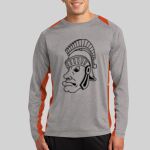 Long Sleeve Heather Colorblock Contender ™ Tee Thumbnail