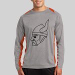 Long Sleeve Heather Colorblock Contender ™ Tee Thumbnail