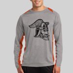 Long Sleeve Heather Colorblock Contender ™ Tee Thumbnail