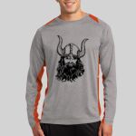 Long Sleeve Heather Colorblock Contender ™ Tee Thumbnail