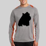 Long Sleeve Heather Colorblock Contender ™ Tee Thumbnail