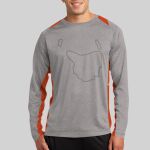 Long Sleeve Heather Colorblock Contender ™ Tee Thumbnail