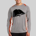 Long Sleeve Heather Colorblock Contender ™ Tee Thumbnail