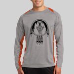 Long Sleeve Heather Colorblock Contender ™ Tee Thumbnail