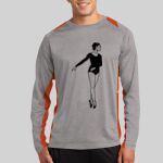 Long Sleeve Heather Colorblock Contender ™ Tee Thumbnail