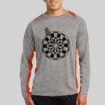 Long Sleeve Heather Colorblock Contender ™ Tee Thumbnail
