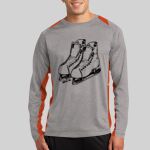 Long Sleeve Heather Colorblock Contender ™ Tee Thumbnail