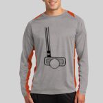Long Sleeve Heather Colorblock Contender ™ Tee Thumbnail