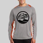 Long Sleeve Heather Colorblock Contender ™ Tee Thumbnail