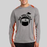 Long Sleeve Heather Colorblock Contender ™ Tee Thumbnail