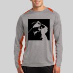 Long Sleeve Heather Colorblock Contender ™ Tee Thumbnail