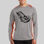 Long Sleeve Heather Colorblock Contender ™ Tee Thumbnail