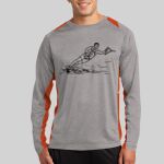 Long Sleeve Heather Colorblock Contender ™ Tee Thumbnail