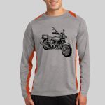 Long Sleeve Heather Colorblock Contender ™ Tee Thumbnail