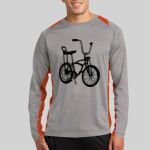 Long Sleeve Heather Colorblock Contender ™ Tee Thumbnail