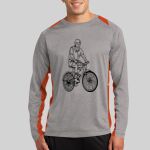 Long Sleeve Heather Colorblock Contender ™ Tee Thumbnail