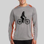 Long Sleeve Heather Colorblock Contender ™ Tee Thumbnail
