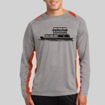 Long Sleeve Heather Colorblock Contender ™ Tee Thumbnail