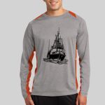 Long Sleeve Heather Colorblock Contender ™ Tee Thumbnail