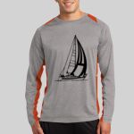 Long Sleeve Heather Colorblock Contender ™ Tee Thumbnail