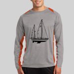 Long Sleeve Heather Colorblock Contender ™ Tee Thumbnail