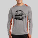Long Sleeve Heather Colorblock Contender ™ Tee Thumbnail