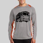 Long Sleeve Heather Colorblock Contender ™ Tee Thumbnail