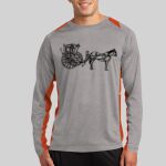 Long Sleeve Heather Colorblock Contender ™ Tee Thumbnail