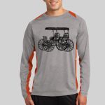 Long Sleeve Heather Colorblock Contender ™ Tee Thumbnail